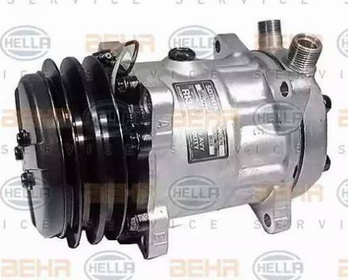 HELLA 8FK 351 126-211 - Компрессор кондиционера unicars.by