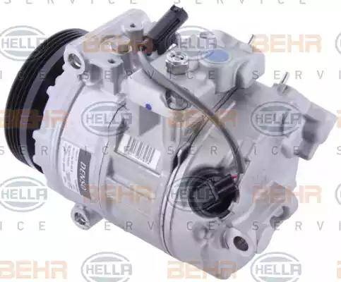 HELLA 8FK 351 340-491 - Компрессор кондиционера unicars.by