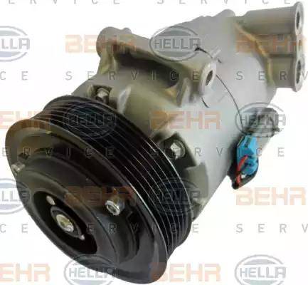 HELLA 8FK 351 340-871 - Компрессор кондиционера unicars.by