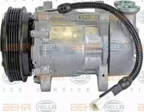 HELLA 8FK 351 316-931 - Компрессор кондиционера unicars.by