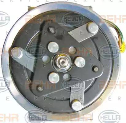 HELLA 8FK 351 316-381 - Компрессор кондиционера unicars.by