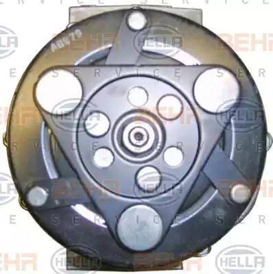 HELLA 8FK 351 334-321 - Компрессор кондиционера unicars.by