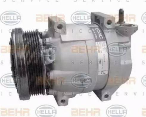 HELLA 8FK 351 273-351 - Компрессор кондиционера unicars.by