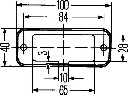 HELLA 2PF 961 167-021 - Стояночный огонь unicars.by