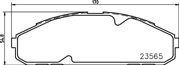 ACDelco AC487581D - Тормозные колодки, дисковые, комплект unicars.by