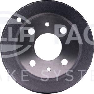 HELLA PAGID 8DT 355 301-431 - Тормозной барабан unicars.by