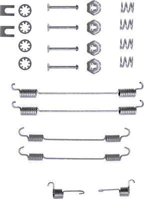 HELLA PAGID 8DZ 355 200-371 - Комплектующие, барабанный тормозной механизм unicars.by