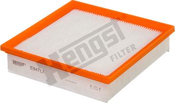 Hengst Filter E947LI - Фильтр воздуха в салоне unicars.by