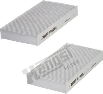 Hengst Filter E1906LI-2 - Фильтр воздуха в салоне unicars.by