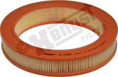 Hengst Filter E189L - Воздушный фильтр, двигатель unicars.by