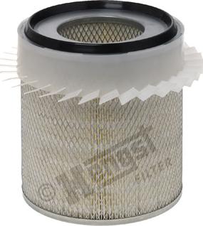 Hengst Filter E721L - Воздушный фильтр, двигатель unicars.by