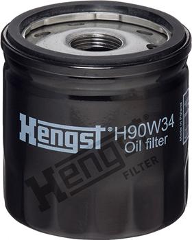 Hengst Filter H90W34 - Масляный фильтр unicars.by