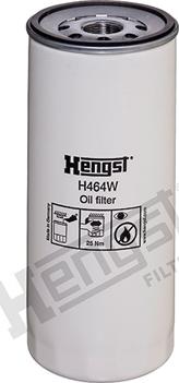 Hengst Filter H464W - Масляный фильтр unicars.by