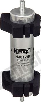 Hengst Filter H401WK - Топливный фильтр unicars.by