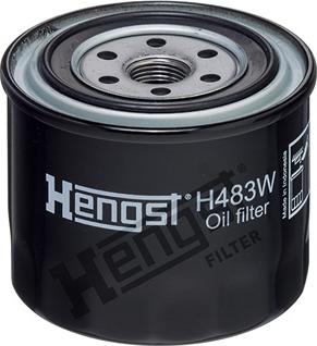 Hengst Filter H483W - Масляный фильтр unicars.by