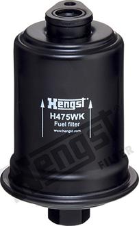 Hengst Filter H475WK - Топливный фильтр unicars.by