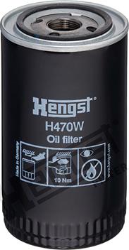 Hengst Filter H470W - Масляный фильтр unicars.by