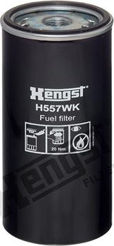 Hengst Filter H557WK - Топливный фильтр unicars.by