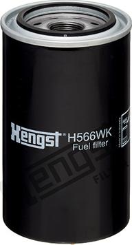 Hengst Filter H566WK D556 - Топливный фильтр unicars.by