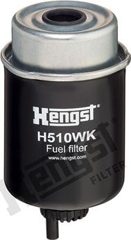 Hengst Filter H510WK - Топливный фильтр unicars.by