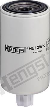 Hengst Filter H512WK D694 - Топливный фильтр unicars.by