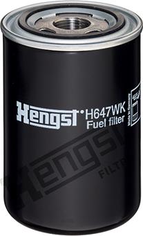 Hengst Filter H647WK - Топливный фильтр unicars.by