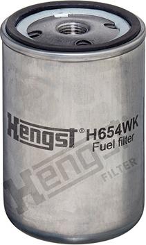 Hengst Filter H654WK D576 - Топливный фильтр unicars.by