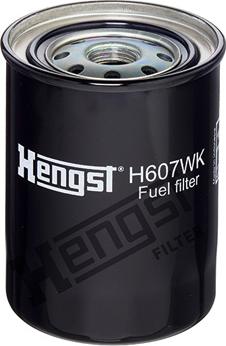 Hengst Filter H607WK - Топливный фильтр unicars.by