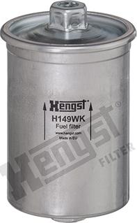 Hengst Filter H149WK - Топливный фильтр unicars.by