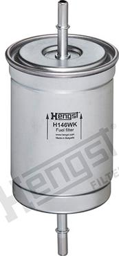 Hengst Filter H146WK - Топливный фильтр unicars.by