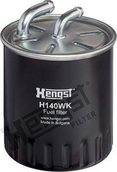 Hengst Filter H140WK - Топливный фильтр unicars.by