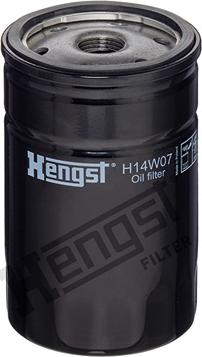 Hengst Filter H14W07 - Масляный фильтр unicars.by