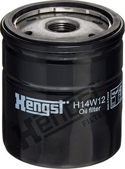 Hengst Filter H14W12 - Масляный фильтр unicars.by