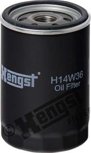 Hengst Filter H14W36 - Масляный фильтр unicars.by