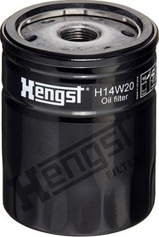 Hengst Filter H14W20 - Масляный фильтр unicars.by