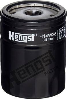 Hengst Filter H14W28 - Масляный фильтр unicars.by