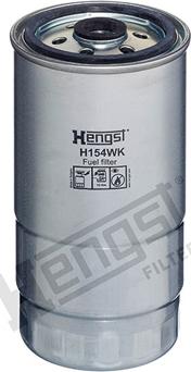 Hengst Filter H154WK - Топливный фильтр unicars.by