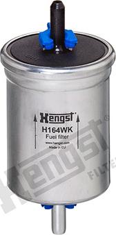 Hengst Filter H164WK - Топливный фильтр unicars.by