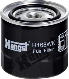 Hengst Filter H168WK - Топливный фильтр unicars.by