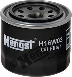 Hengst Filter H16W03 - Масляный фильтр unicars.by