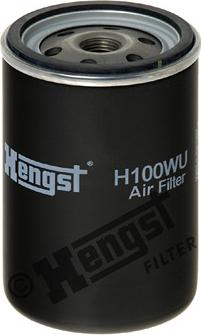 Hengst Filter H100WU - Воздушный фильтр, двигатель unicars.by