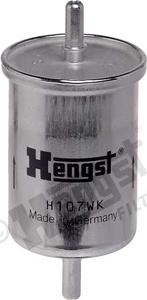 Hengst Filter H107WK - Топливный фильтр unicars.by