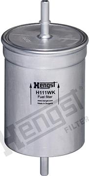 Hengst Filter H111WK - Топливный фильтр unicars.by