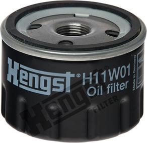 Hengst Filter H11W01 - Масляный фильтр unicars.by