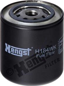 Hengst Filter H184WK - Топливный фильтр unicars.by