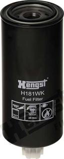 Hengst Filter H181WK - Топливный фильтр unicars.by