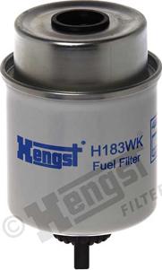 Hengst Filter H183WK - Топливный фильтр unicars.by