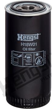 Hengst Filter H18W01 - Масляный фильтр unicars.by