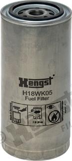 Hengst Filter H18WK05 - Топливный фильтр unicars.by