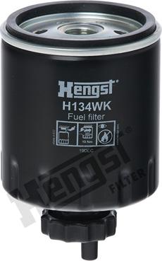 Hengst Filter H134WK - Топливный фильтр unicars.by